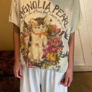 Magnolia Pearl Love And Honey Kitty Tee